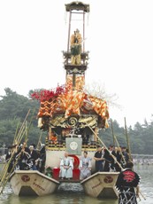 Owari Tsujima Tenno Festival, Morning Ceremony