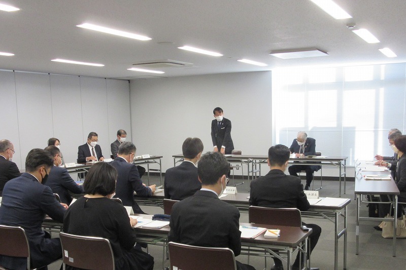 総合教育会議での市長挨拶