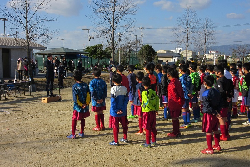 開会式での市長挨拶