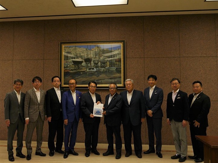 海部土地改良区(木曽川開発連絡協議会)の要望活動