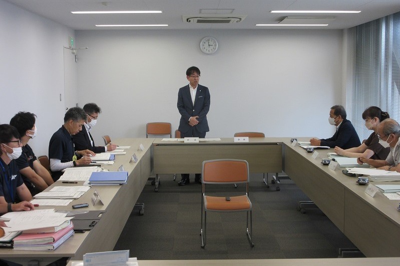 情報公開・個人情報保護審査会での市長挨拶