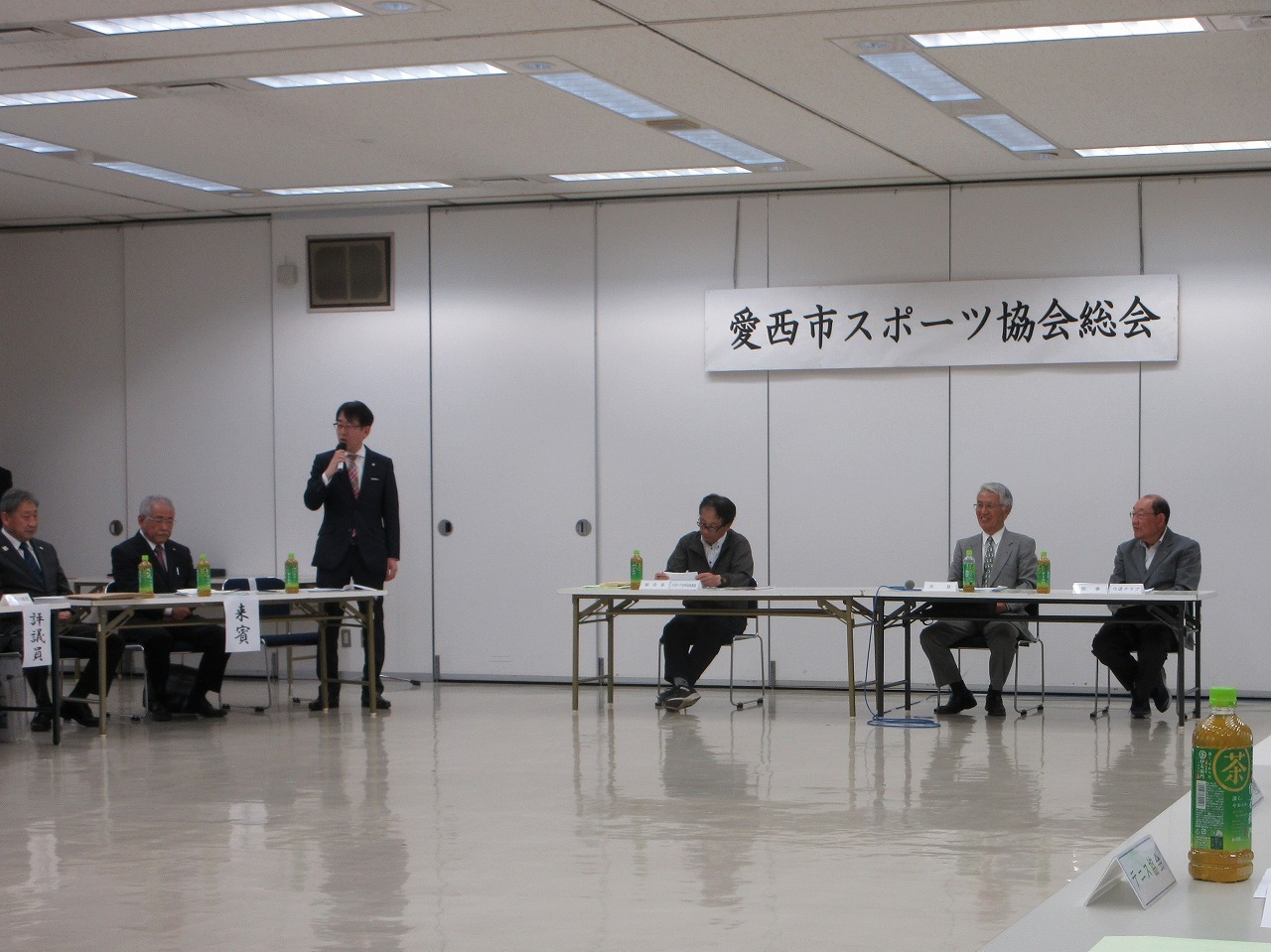 スポーツ協会総会での市長挨拶
