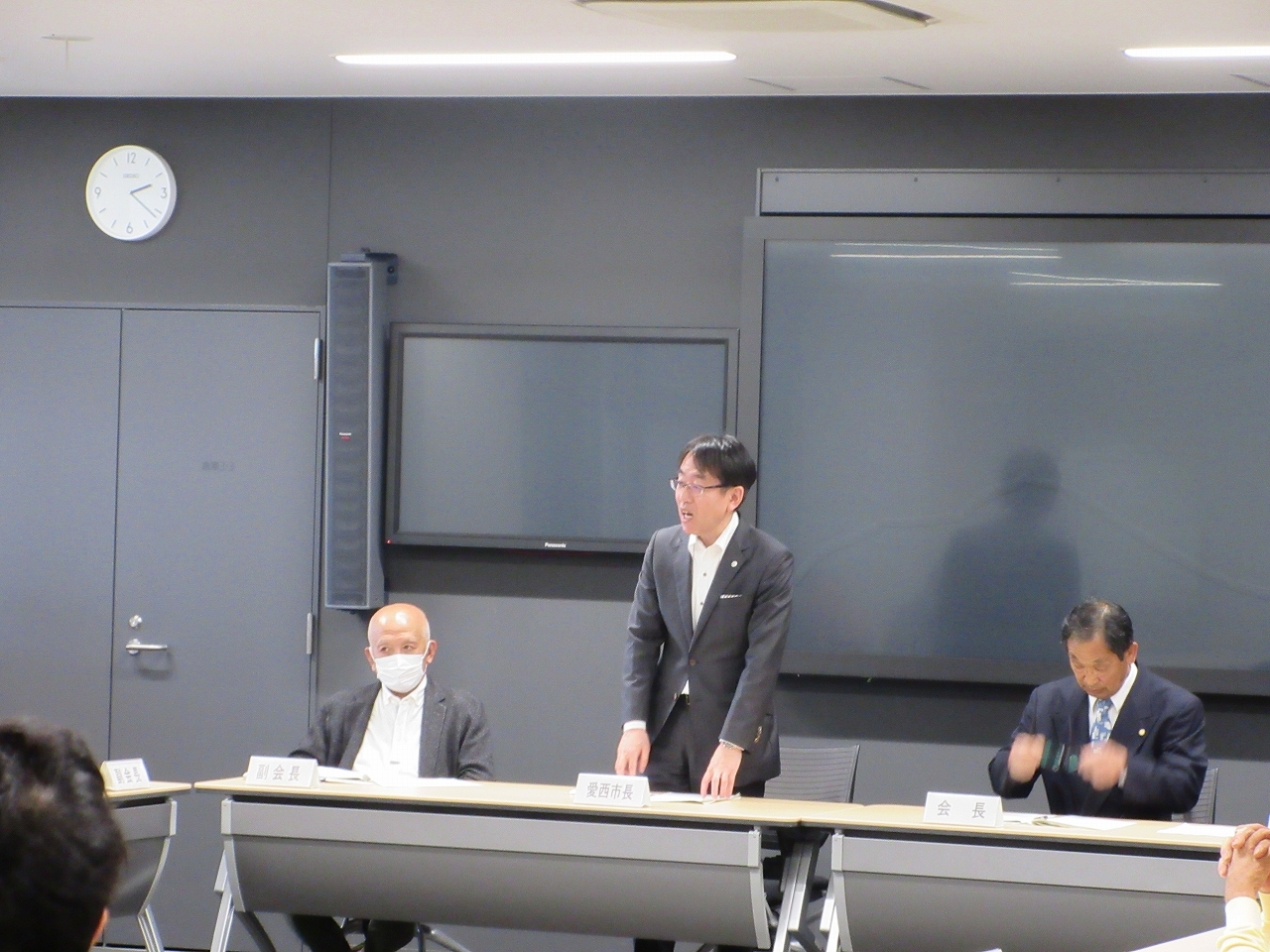保護司会総会での市長挨拶