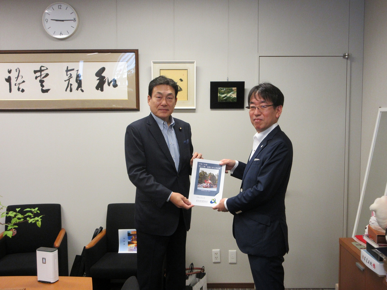 藤川政人参議院議員へ要望活動