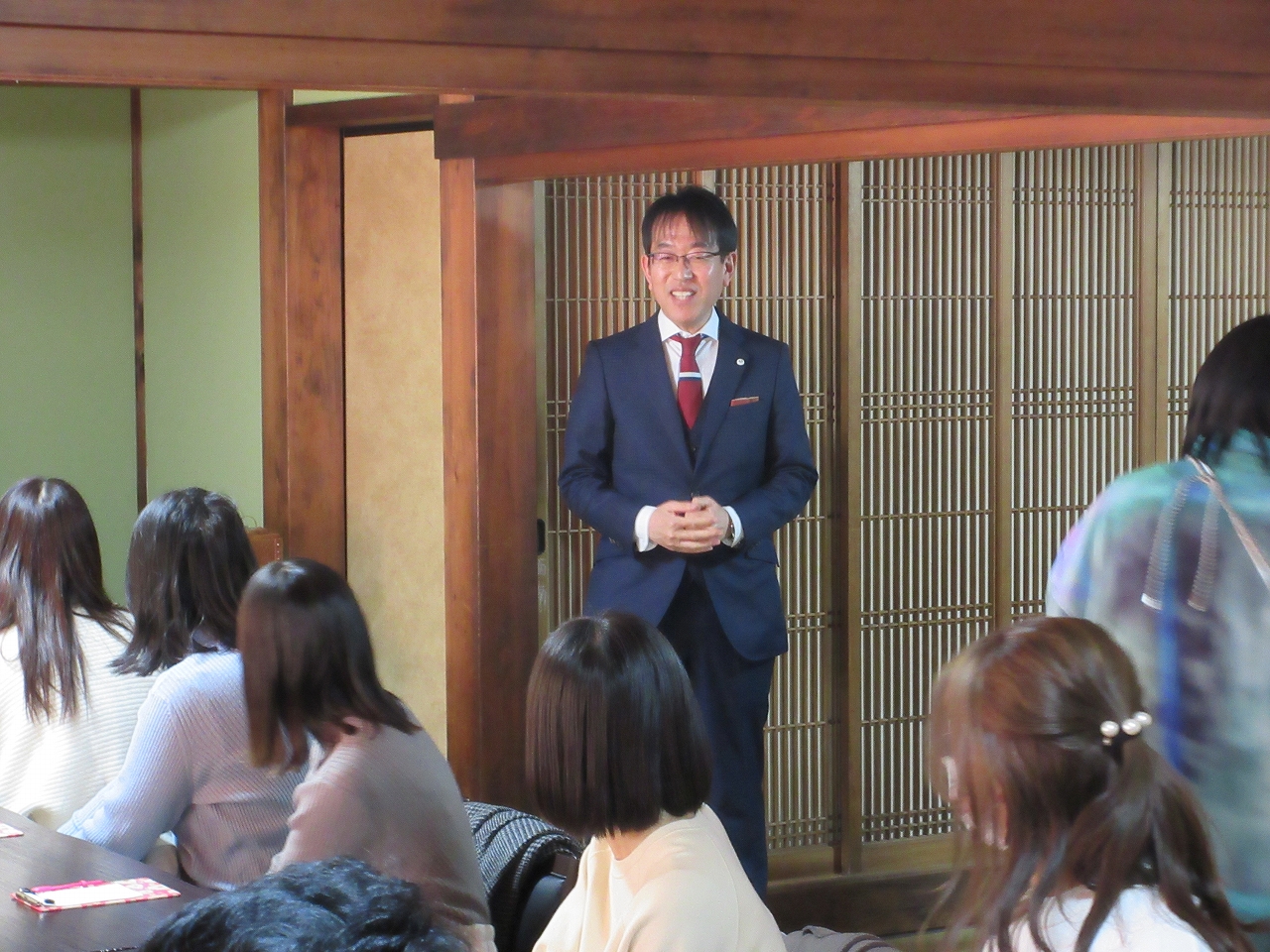 蔵の縁結びでの市長挨拶
