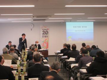 総代会での市長挨拶
