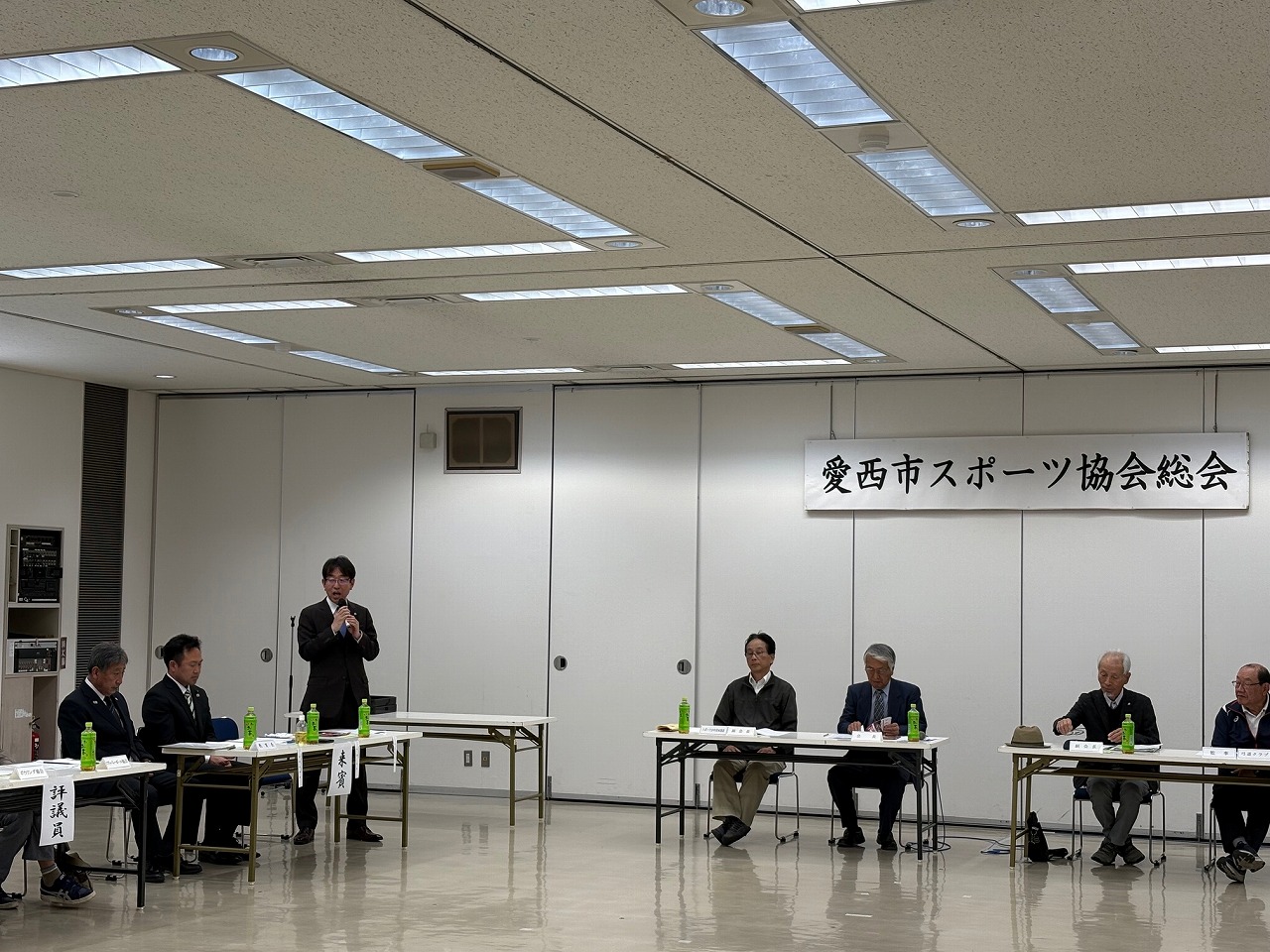 スポーツ協会総会での市長挨拶