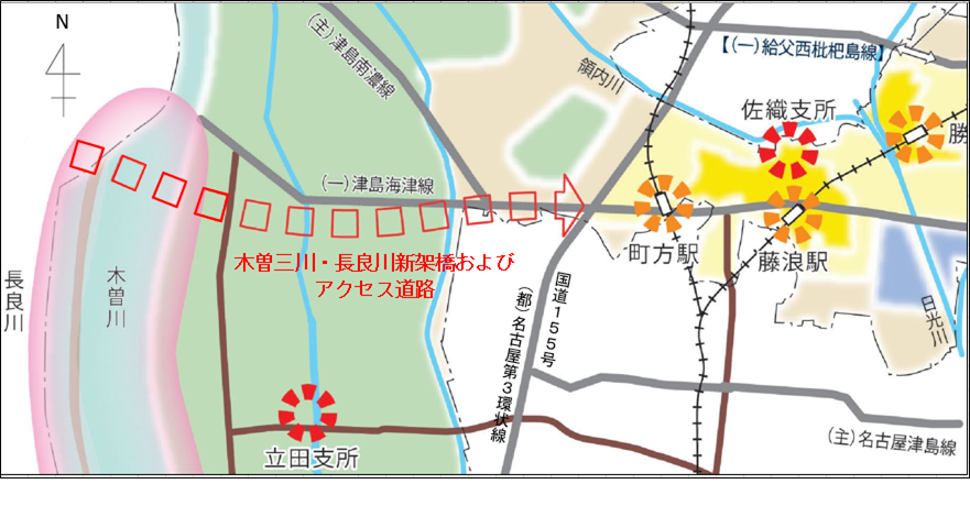 愛西市都市計画マスタープラン（令和3年3月改定）より引用