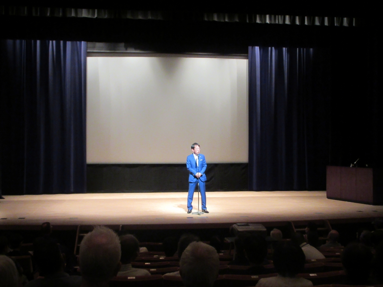 あいさい市民防災講演会での市長挨拶