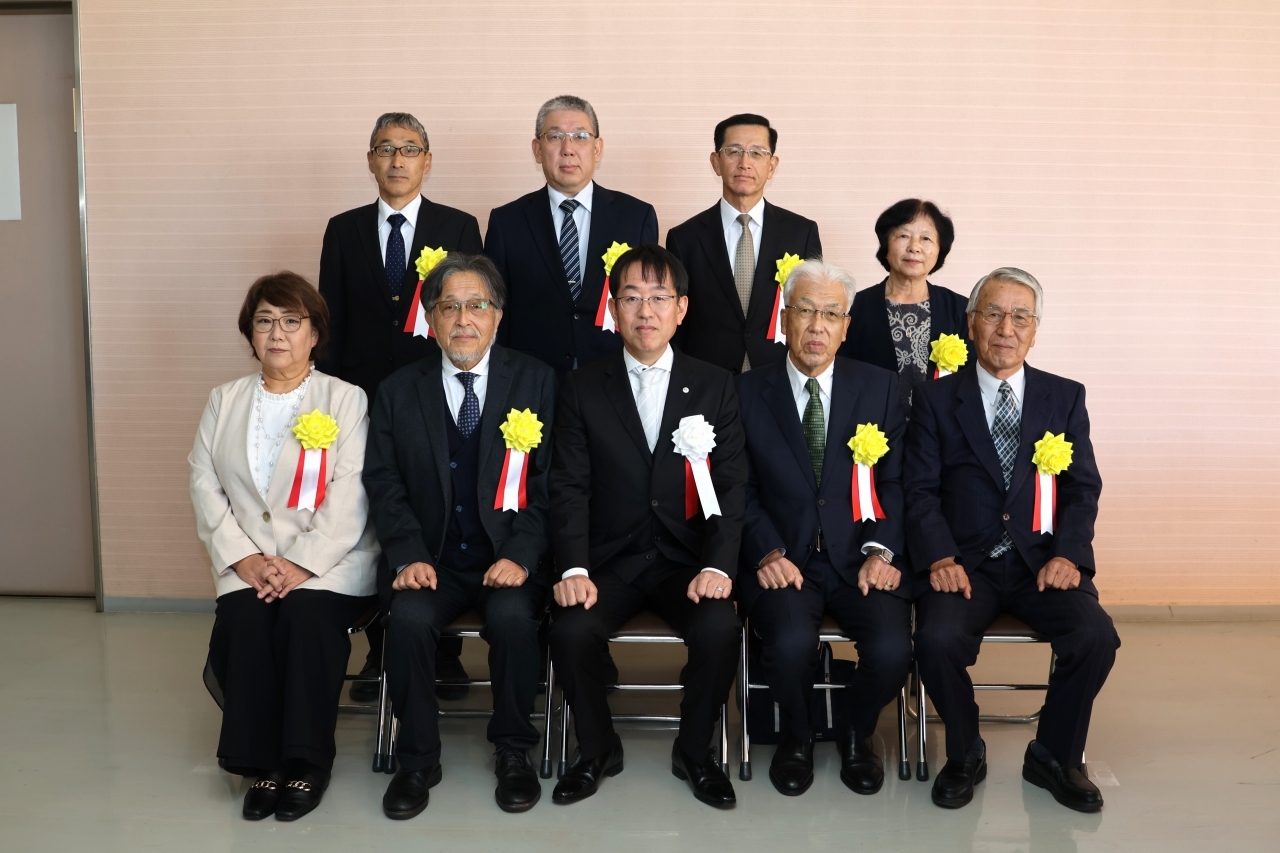 特別感謝状贈呈者集合写真