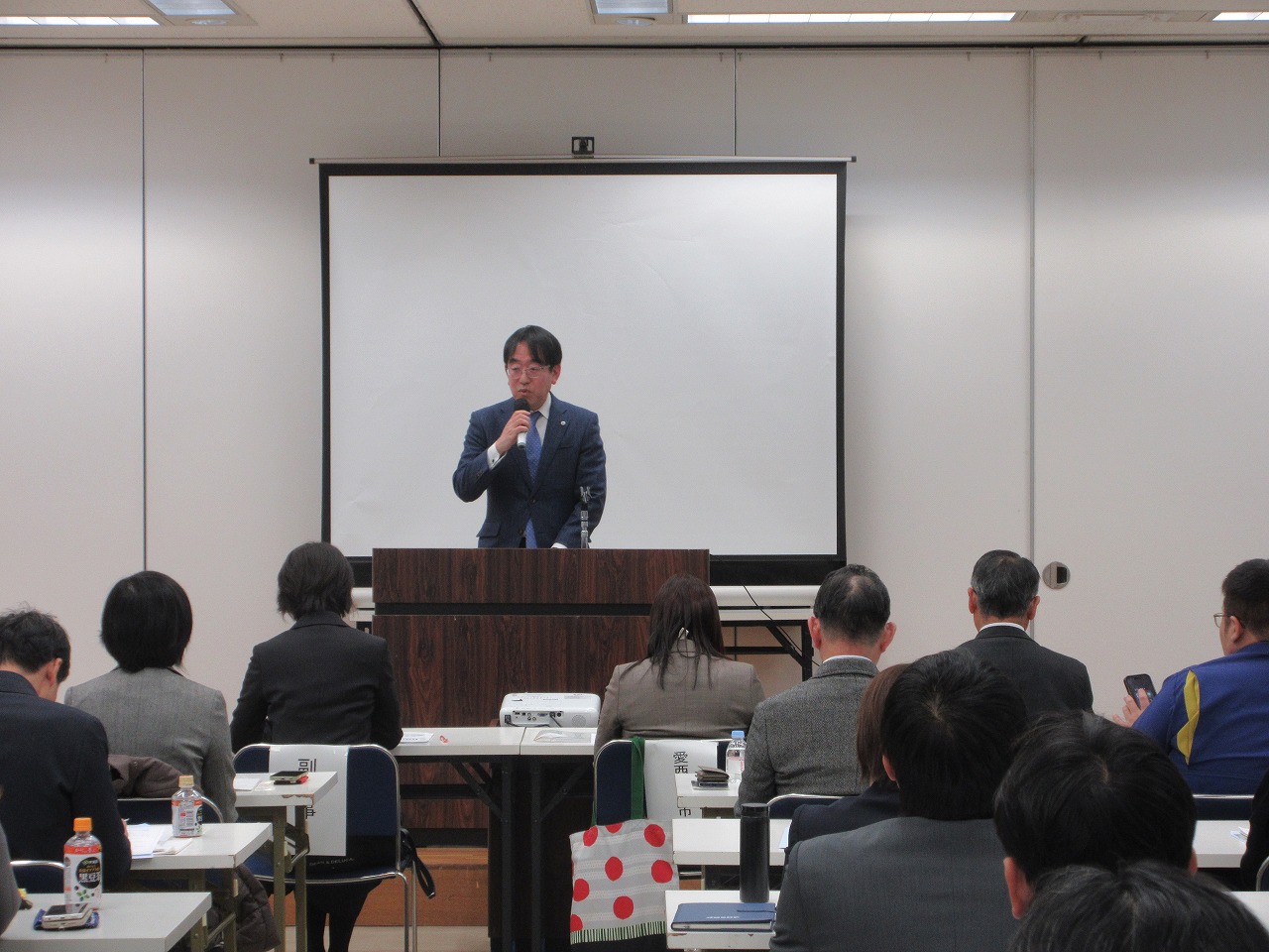 市長挨拶の様子