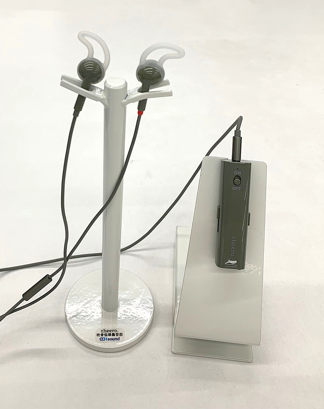 軟骨伝導イヤホンの写真