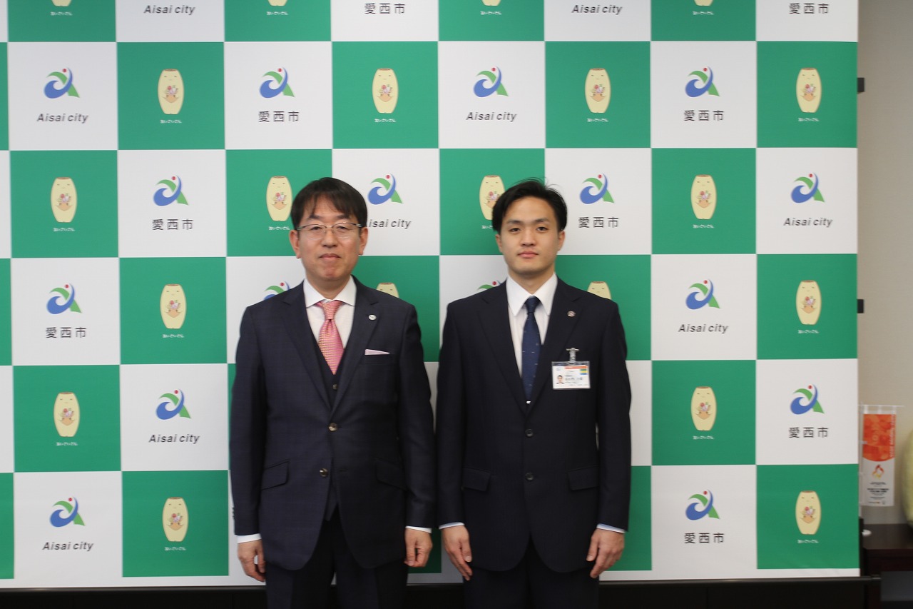 青年海外協力隊員の来訪